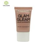 Oval Plastic Tube Cosmetic Packaging Matte Body Cap Environmentally Friendly