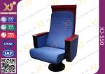 Custom Wood High Back Church Hall Chairs Soft Padded For Pastor / Minister