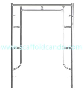 China Q195 Q235 galvanized scaffolding frame system door frame, ladder frame 1219*1930,1219*1700*1219*1524,1219*1000,1219*914 factory