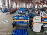 45# Steel Roller Hydraulic Cutting Roofing Sheet Roll Forming Machine With 5.5Kw