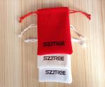 8 X 10cm Velvet Drawstring Jewelry Pouch , Colorful Jewelry Storage Bags