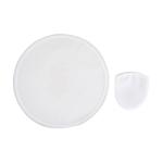 Blank Sublimation Foldable Round Fan Polyester Sublimation Frisbee 25cm