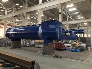 China Waste Meat Rendering Plant / Feather Meal Cooling Machine 10000 Kg Weight factory