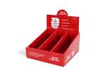 Mini Retail Tabletop Cardboard Display Stands Boxes With Heart Lung Foundation