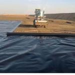 Glossy Geomembrane HDPE Dam Liner for Geosynthetics Pond Length 50m-100m