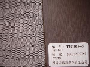 China Jacquard roller blinds fabric factory