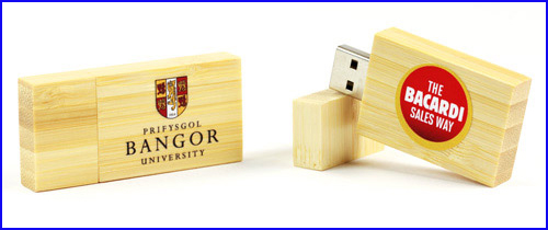 Bulk Natural Material Wood Bamboo 2GB Pendrives Brick Disk Drive