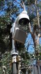 4.5m lockable CCTV pneumatic telescopic mast inside CCTV looms vehicle mounted