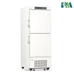 Minus 40 Degrees 358L Sprayed steel Upright Medical Deep Freezer with Two