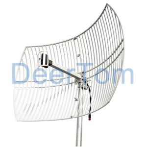 China 2500-2700MHz Wimax Grid Parabolic Antenna 24dBi LTE Parabolic Antena Long Range factory