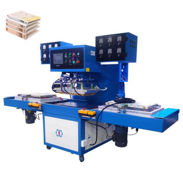 China PP File Folder Cover Welding and Cutting Machine Automatic Paper Plastic Folder Envelope Binding Sealing and Hot Cutting factory