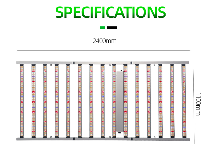 1500W LED Hydroponics Grow Lights , Medical Tomato LED Grow Lights For Vegetables