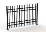Hot Dipped Galvanized Steel Garrison Fence Panels Tubular Steel Panels 2100mm