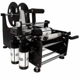 China Affordable Positionable Round Bottle Labeler Labeling Machine TB-26S factory