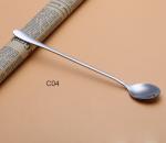 Stainless Steel Long Handle Iced Tea Spoon，Cocktail Stirring Spoons，Cold Drink 6