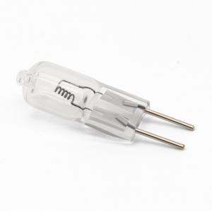 China Non Reflector Axial Capsule Medical Light Bulbs 22.8V 50w Halogen Bulb factory