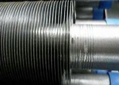China Fluted Carbon Steel Embedded Finned Tube 12FPI Fin Pitch factory