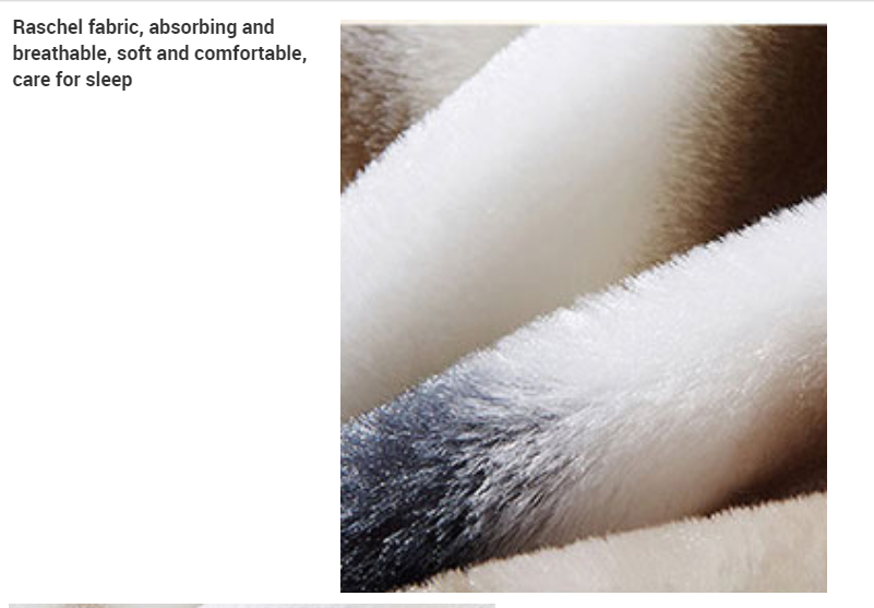 1kg-6kg Heavy Weight Mink Raschel Blanket for Winter Single and Double Layer Pattern