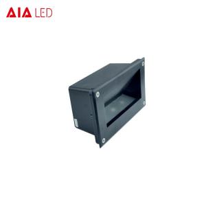 China Exterior IP65 Black 3W led stair lighting &amp;LED Step light for building factory