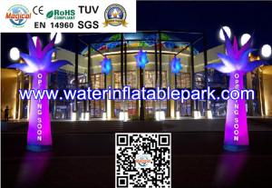 China Lighting Inflatable Pillar Flower Tree Decoration for Concert / Stage / Party / Wedding factory