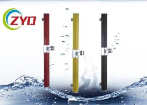 China Wall Mounted Bath Shower Rail Set , SS Material 650mm Length Shower Riser Rail Kit factory