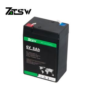 China 6.4V 6 Ah Solar Portable Energy Storage Lithium Battery Longer Service Life factory
