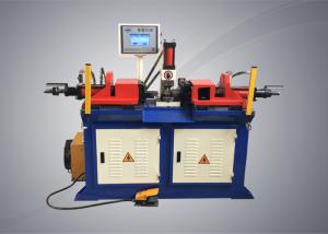 China Double Head Tubeend Forming Machine , Semi Automatic Steel Pipe Forming Machine factory