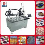 Wooden Packaging Epoxy Resin Dripping Machine for Fridge Magnet Manufacturing