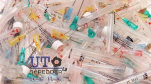China shredder machine /biomedical waste processing - energy - waste to energy/biomedical shredder/biomedical management factory