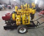 Red And Yellow XY-1 Geological Drilling Rig 100m Depth 100mm Hole Diameter 6-9m