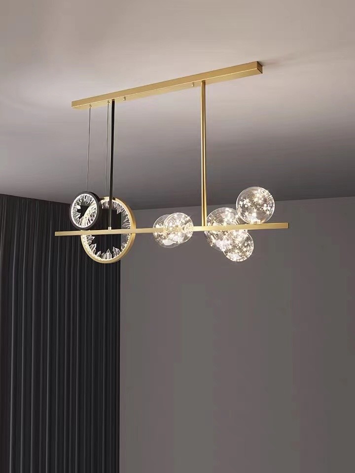 Modern Home Decor Glass ball Pendant Lights Bar Hotel Home Decorative Chandelier Hanging Lamp