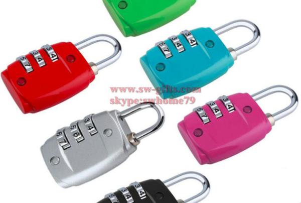 Hot sale Zinc Alloy Security 3 Combination Travel Suitcase Luggage Code Lock