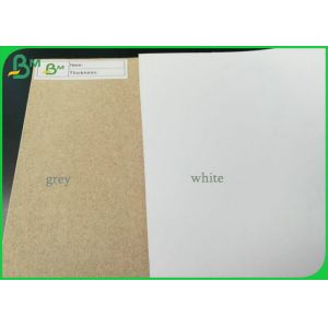 250g 325g High Folding Resistance Coated Duplex Board With Back Grey Free Sample