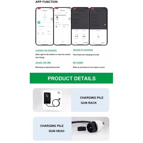 10KWh Mobile Energy Storage AC Charging Pile product view