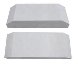 China Fused Zircon Refractory Corundum Brick AZS-33 Of Industrial Kiln High Temperature factory