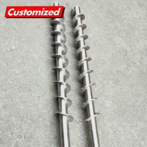 China Horizontal Spring Stainless Steel Auger Screw High Precision For Flexible Screw Conveyor factory
