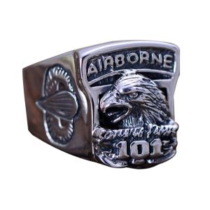 China Retro Jewelry 925 Sterling Silver Engraved US Army Eagle Style Men Ring (XH052370) factory