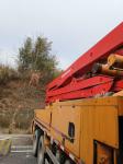 2008 Putzmeister Concrete Pump Truck 38 Meters Installed Isuzu Stock Chassis For