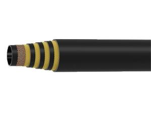 China 1/4 Black Hydraulic Hose with Tensile Steel Wire Reinforcement factory