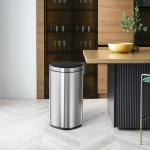Touchless Intelligent Smart Sensor Bin Trash Can Stainless Steel Sustainable
