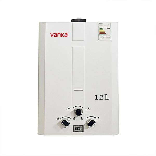 Instant Tankless Gas Water Heater Adjust Temperature 12L Wall Mounted Gas Water