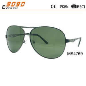 China Classic culling fashion metal sunglasses ,UV 400 Protection Lens,suitable for men and women factory