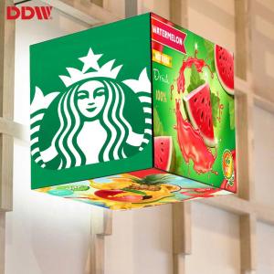 China Outdoor Waterproof Advertising Led Cube Screen , P2.5 Pixel Led Cube Display factory