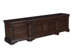 American wood furniture Living room set TV stand LCD Floor cabinet with stroage