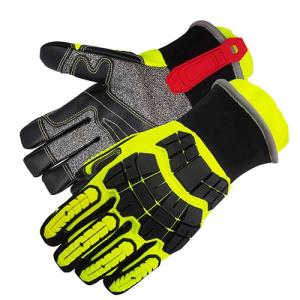 China Hysafety Cut Resistant Work Gloves For Rescue Cala Tech Material factory