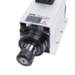 CNC Engraving Machine Accessories Set 4.5KW Square Spindle Motor with Flange and