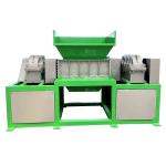 Double Shaft Shredder for Industrial Waste Tire Scrap Car Tyre Shredding at