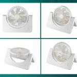 3 Speed Portable Mini Fan Usb Charging , Mini Electric Fan Rechargeable