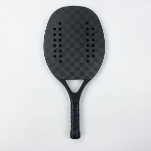 China Eva 17 Professional Padel Racket Carbon Fiber Padel Tennis Racquet factory