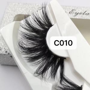 China CRULTY FREE BEST REAL MINK EYELASHES PRIVATE LABEL factory